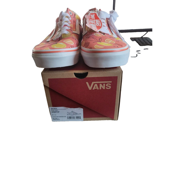 NEW Vans Old Skool Fruit Low Sneaker Fruity Coral Youth kids boys 6.5 women 8 - Picture 6 of 8
